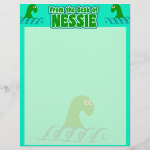 Papier Du bureau de Nessie !