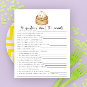 Papier Dumpling - 20 questions sur les parents