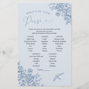 Papier Dusty Blue Chinoiserie nuptiale Ce qui est dans vo