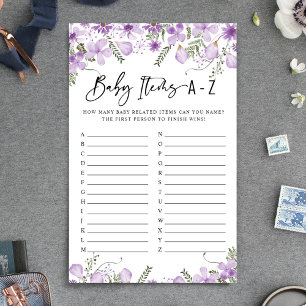 Papier Dusty Lilac Florals Baby Items Baby shower