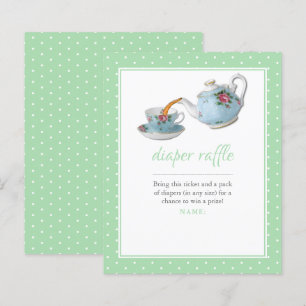 Papier Élégant Baby shower Teacup Tea Party Tea Party Raf