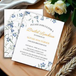 Papier Élégant budget floral déjeuner nuptial Invitation