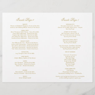 Papier Élégant or Vintage Mariage glamour