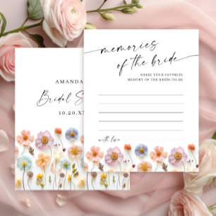 Papier Elégant Pastel rose Bohème Souvenirs de la Mariée