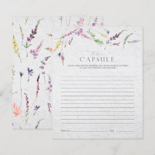 Papier Élégant temps Capsule Fleur sauvage Floral Shower 