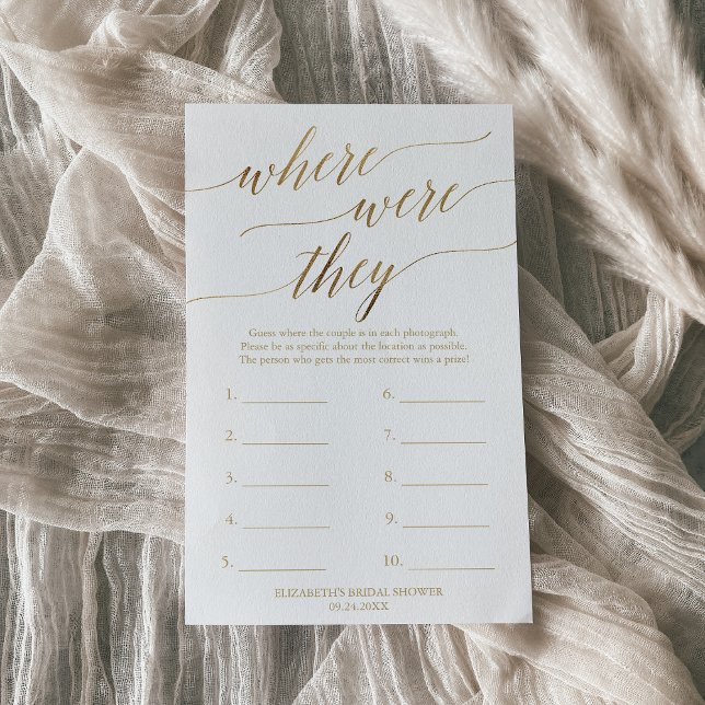 Papier Élégante Calligraphie Or Où Ont-Ils Joué (Créateur téléchargé)