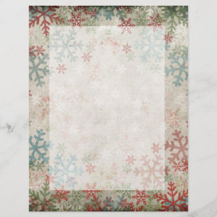 Papier Elégante en-tête de Noël vintage