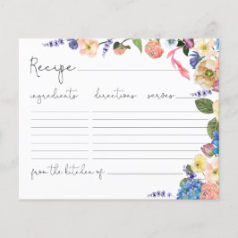 Papier Elégante Fantastique Fête des mariées Florale Rece