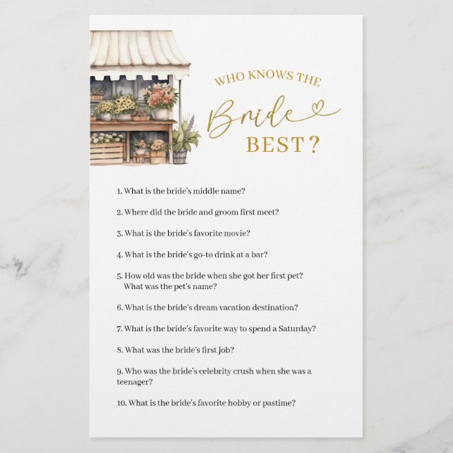 Papier Elle est hors du marché et connaît la meilleure ma (Devant)