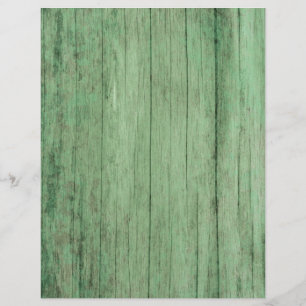 Papier en bois vert déprimé