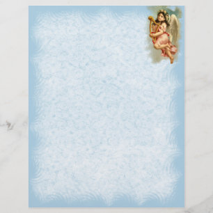 Papier en-tête Angel vintage