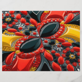 Papier En-tête avec design couleur Allemagne