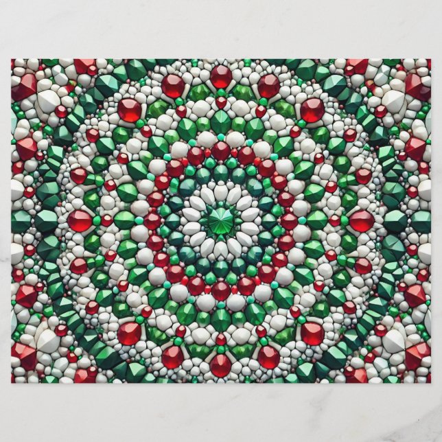 Papier En-tête avec design couleur italienne (Devant)