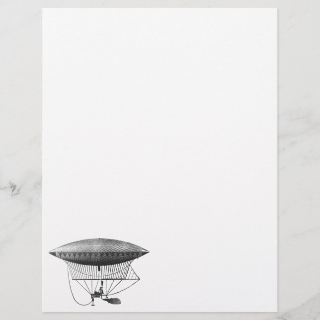 Papier En-tête de la lettre d'avion personnelle (Devant)