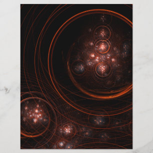 Papier En-tête de lettre d'art Abstrait Starlight