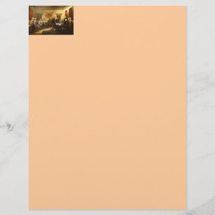 Papier En-tête de lettre Déclaration d'indépendance