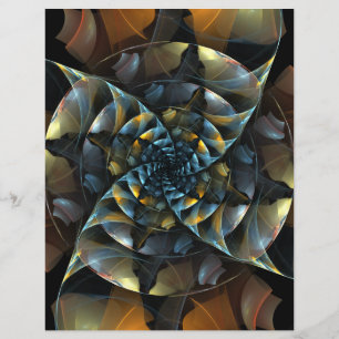 Papier En-tête de lettre Pinwheel Art Abstrait