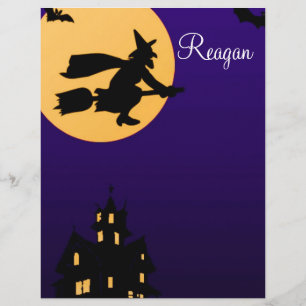 Papier En-tête de lettre Reagan Halloween