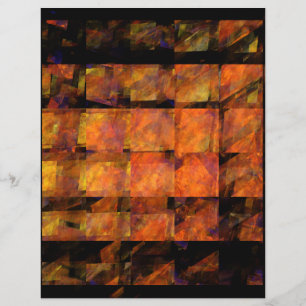 Papier En-tête du mur d'art Abstrait