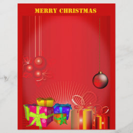 Papier En-tête Joyeux Noël