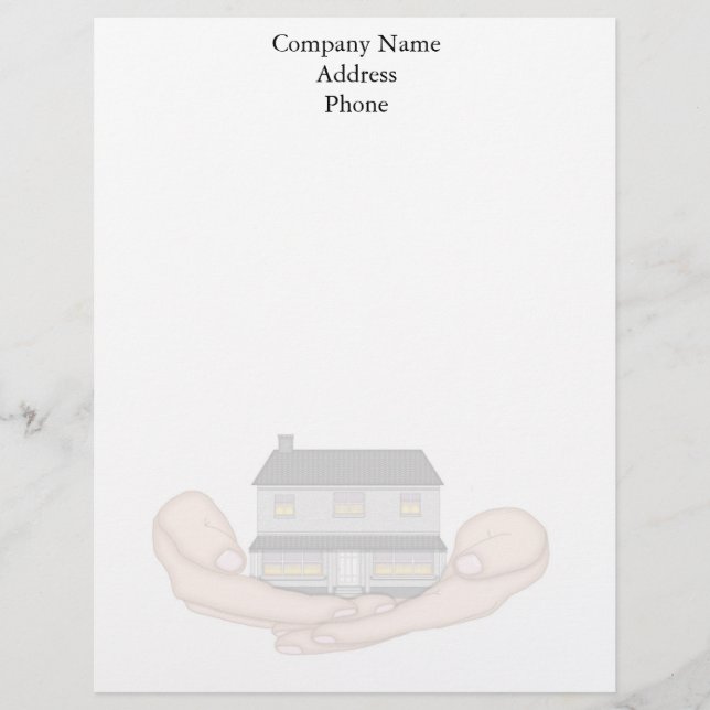 Papier En-tête Lettres immobilières (Devant)
