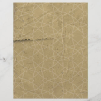 Papier en-tête Lin Stars vintage
