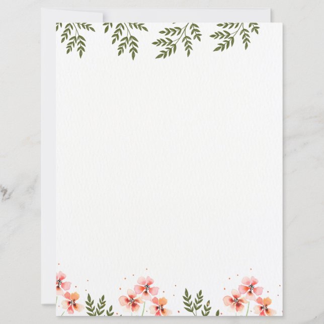 Papier En-tête pour les imprimés (Dos)