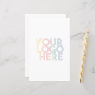 Papier En-tête simple et opaque