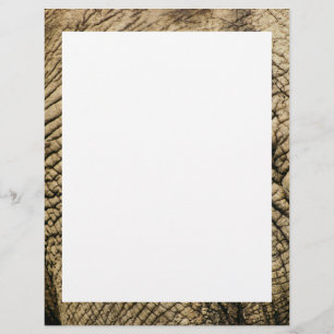 Papier En-têtes de peau d'éléphant - vétérinaires, agents