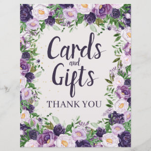 Papier Enseigne Purple Peonies Floral Cards and Gifts