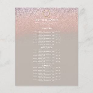 Papier Entreprise de photographie ombre paillettes Votre