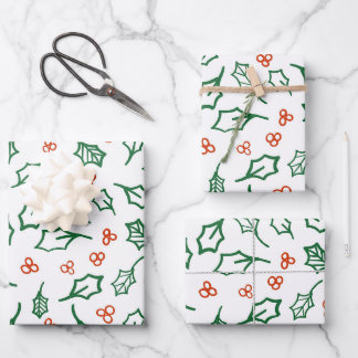 Papier enveloppant de Noël