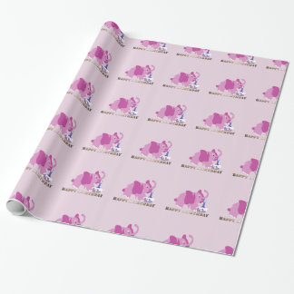 Papier Enveloppement Cadeau Enveloppement Eléphant