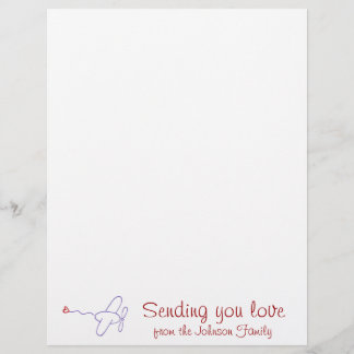 Papier Envoyer une lettre d'amour