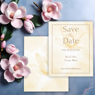 Papier Ethereal Magnolia, Mariage Budget Enregistrer La D
