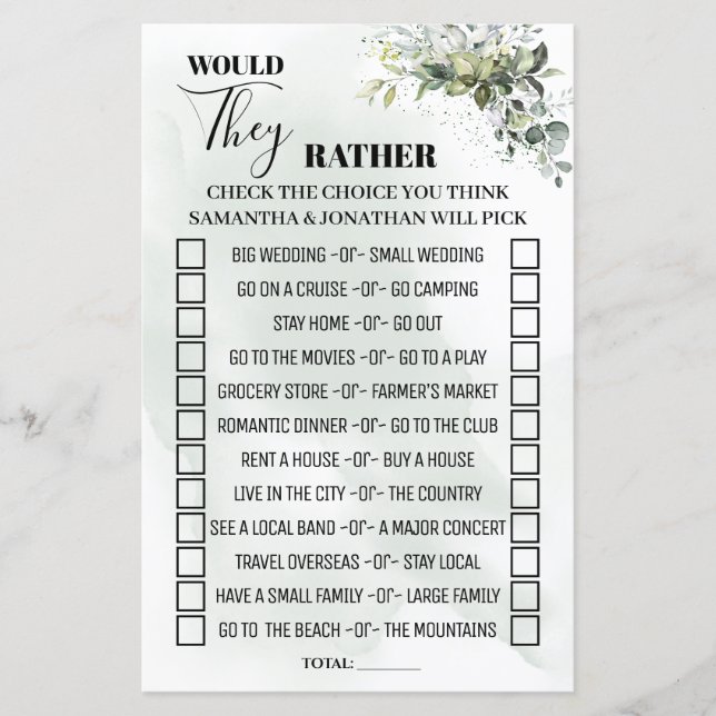 Papier Eucalyptus préféreraient-ils le jeu de douche bili (Devant)