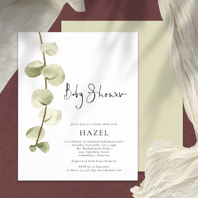 PAPIER | Eukalyptus-Script-Kinderdusche (Von Creator hochgeladen)