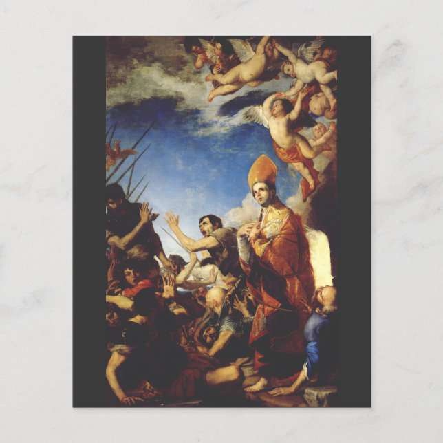 Papier Évêque de Saint Januarius de Bénévent (Devant)