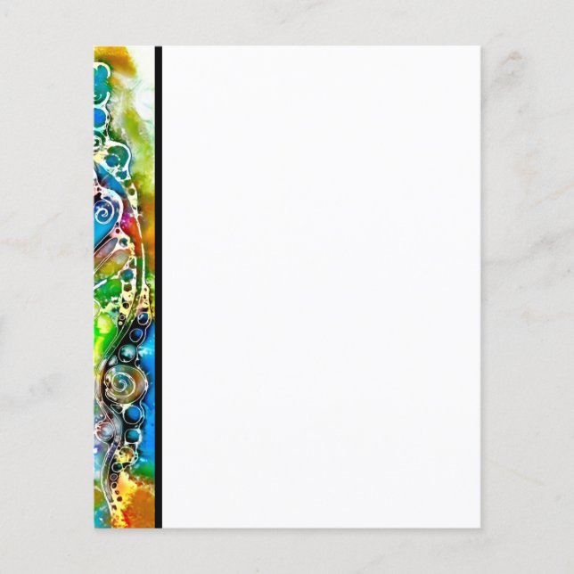 Papier Façons De Vivre - Art Neurographique 7 (Devant)