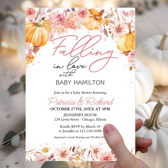 Papier Faire Connaître le Budget de Bébé Invitation pour  (Créateur téléchargé)