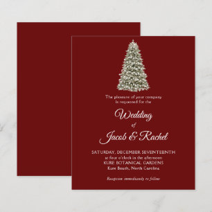 Papier Faire invitation de mariage à petit budget arbre d