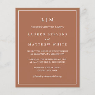 Papier Faire invitation de mariage à petit budget en terr