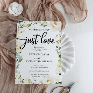 Papier Faire-Part de Mariage Floral Pas Cher sans Chichi