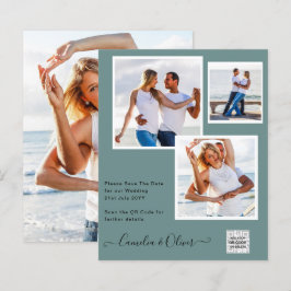 Papier FAIRE-PART DE MARIAGE photo BUDGET Date d'enregist