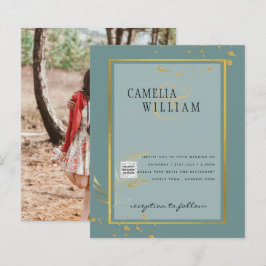 Papier FAIRE-PART DE MARIAGE photo BUDGET Enregistrer la 