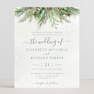 Papier Faire-part de mariage rustique et économique avec