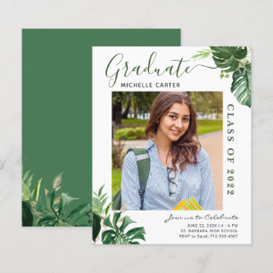 Papier Faire-part d'obtention d'un diplôme de photographi