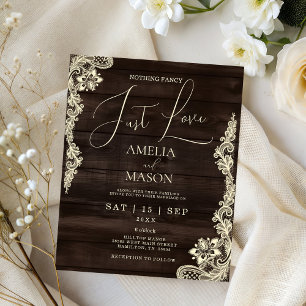 Papier Faire Simple Budget Invitation De Mariage Just Lov