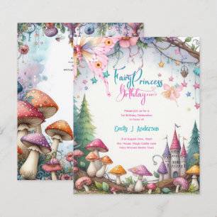 Papier Fairy Princess Party Magique Anniversaire Bash