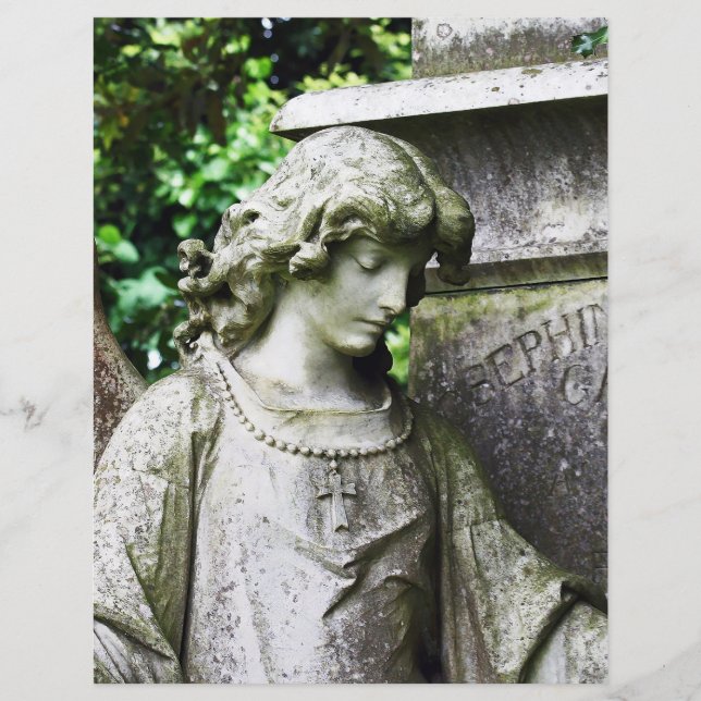 Papier Falln Garden Angel (Devant)